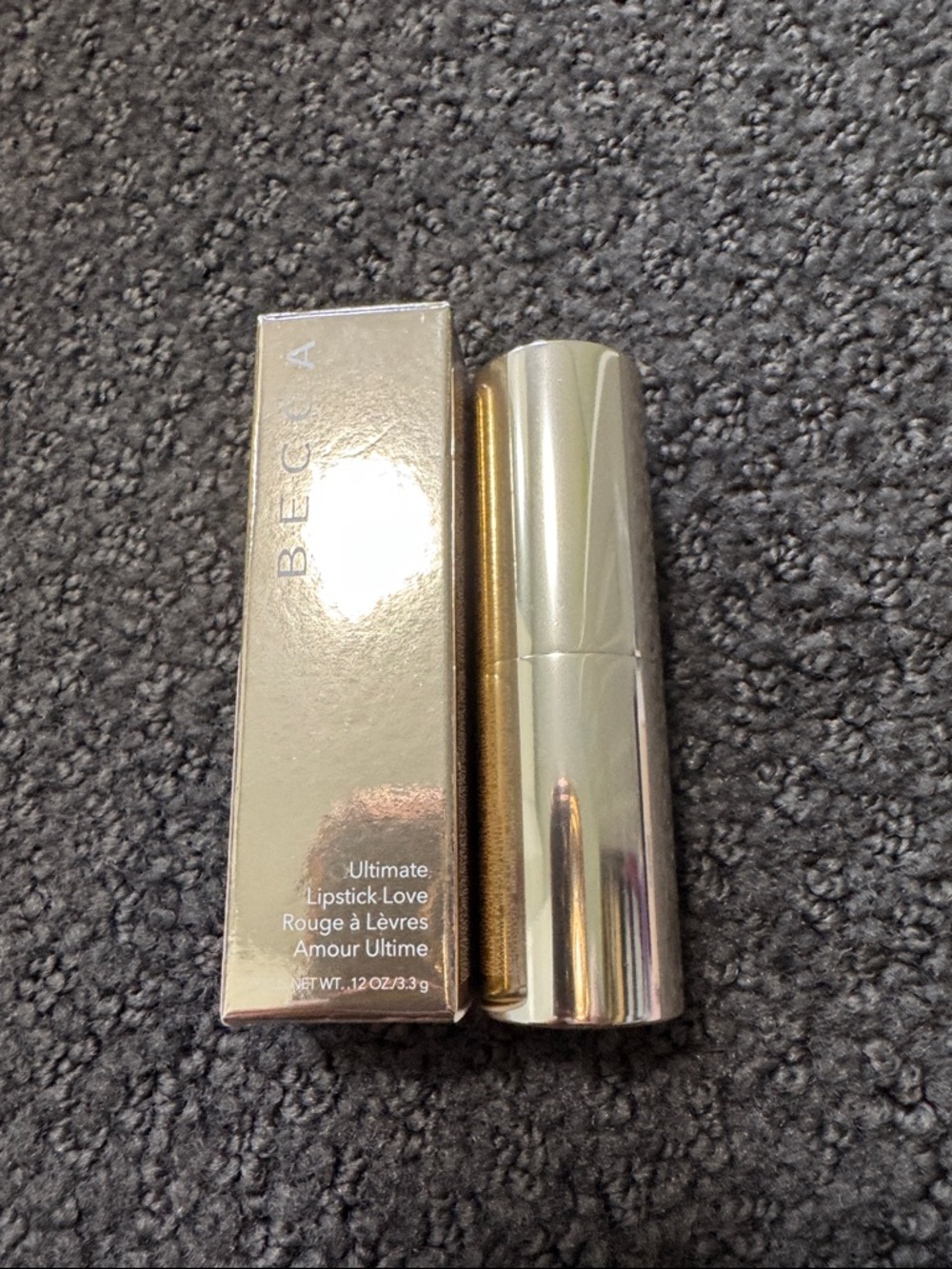 BECCA lipstick in Sugar